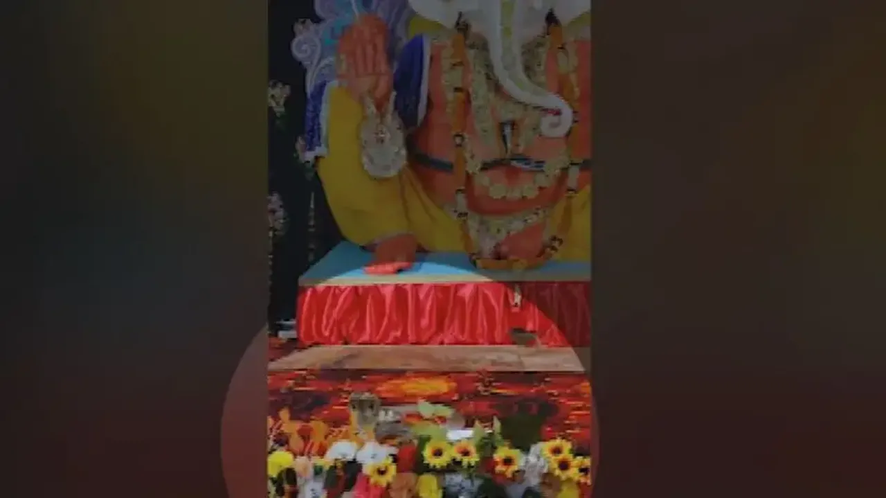 Divine blessing or scary encounter? Cobra enters Lord Ganesha pandal in Balasore