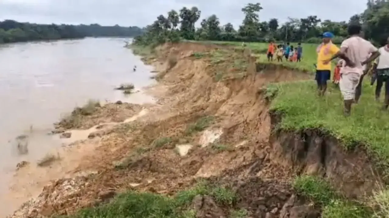 Budhabalanga River erosion threatens villagers in Mayurbhanj