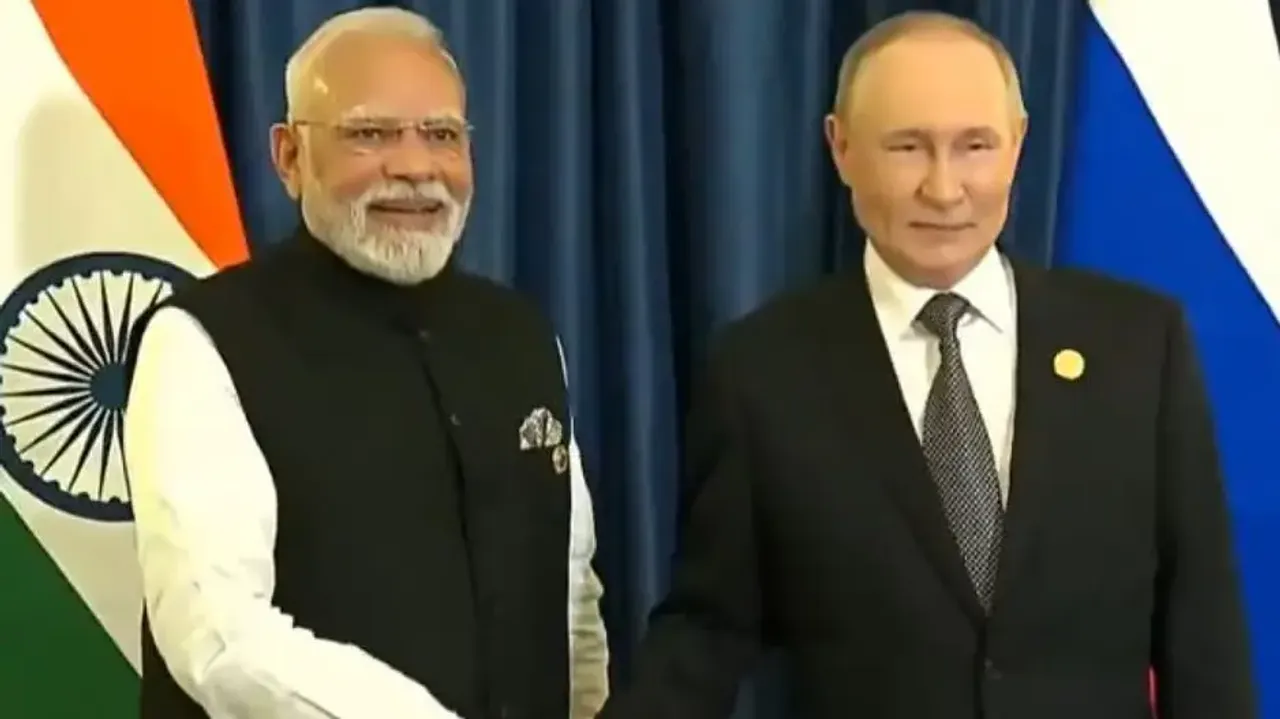 PM Modi meets President Putin
