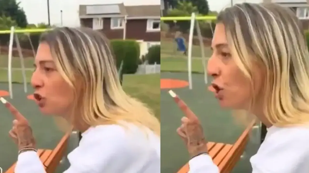 Mom of the Year! Woman schools her son in public for bullying autistic child, watch