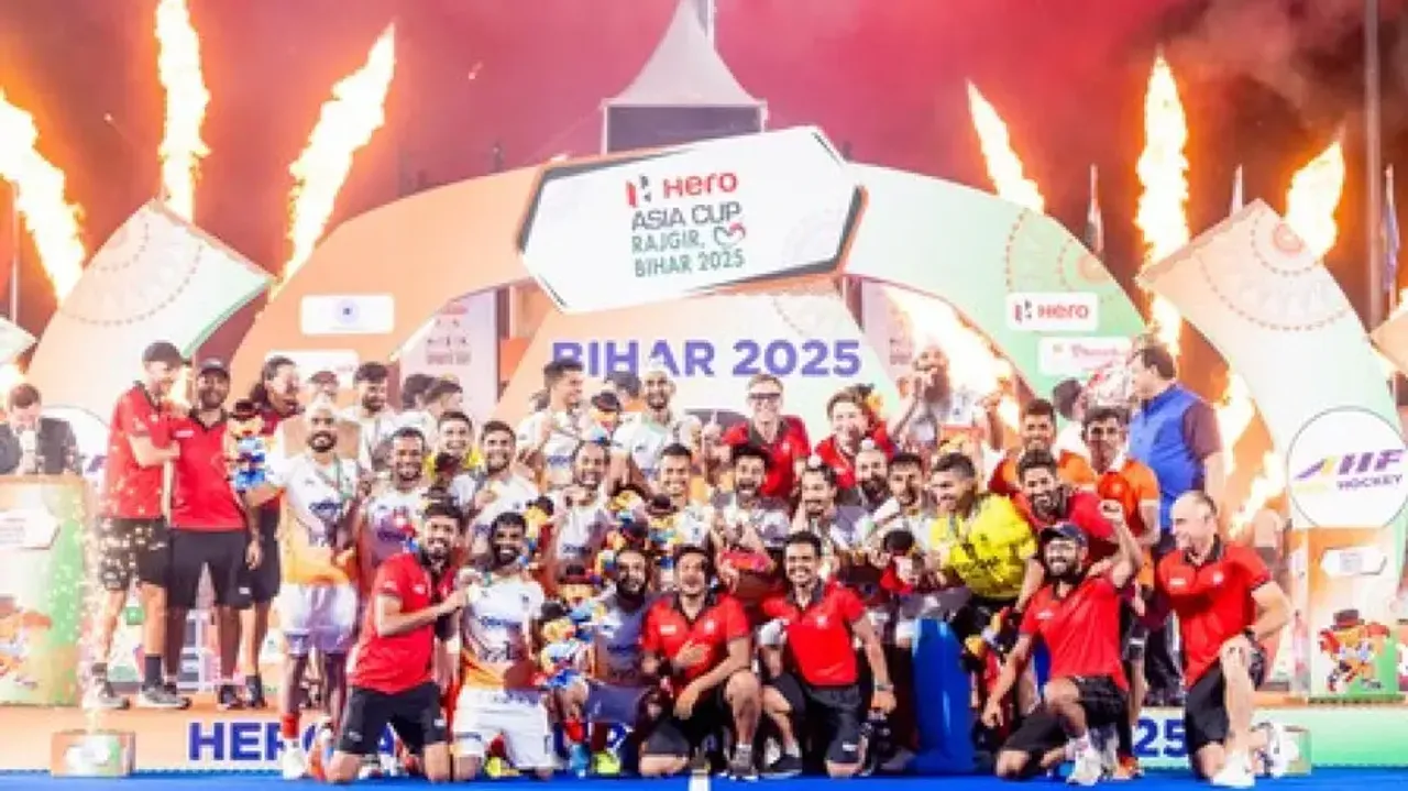 Indian men's hockey team wins the Asia Cup 2025