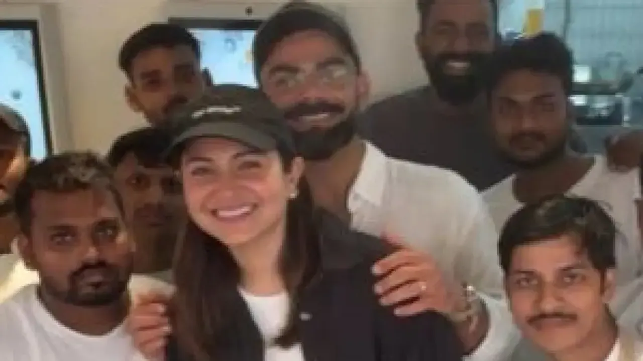 Virat Kohli and Anushka Sharma