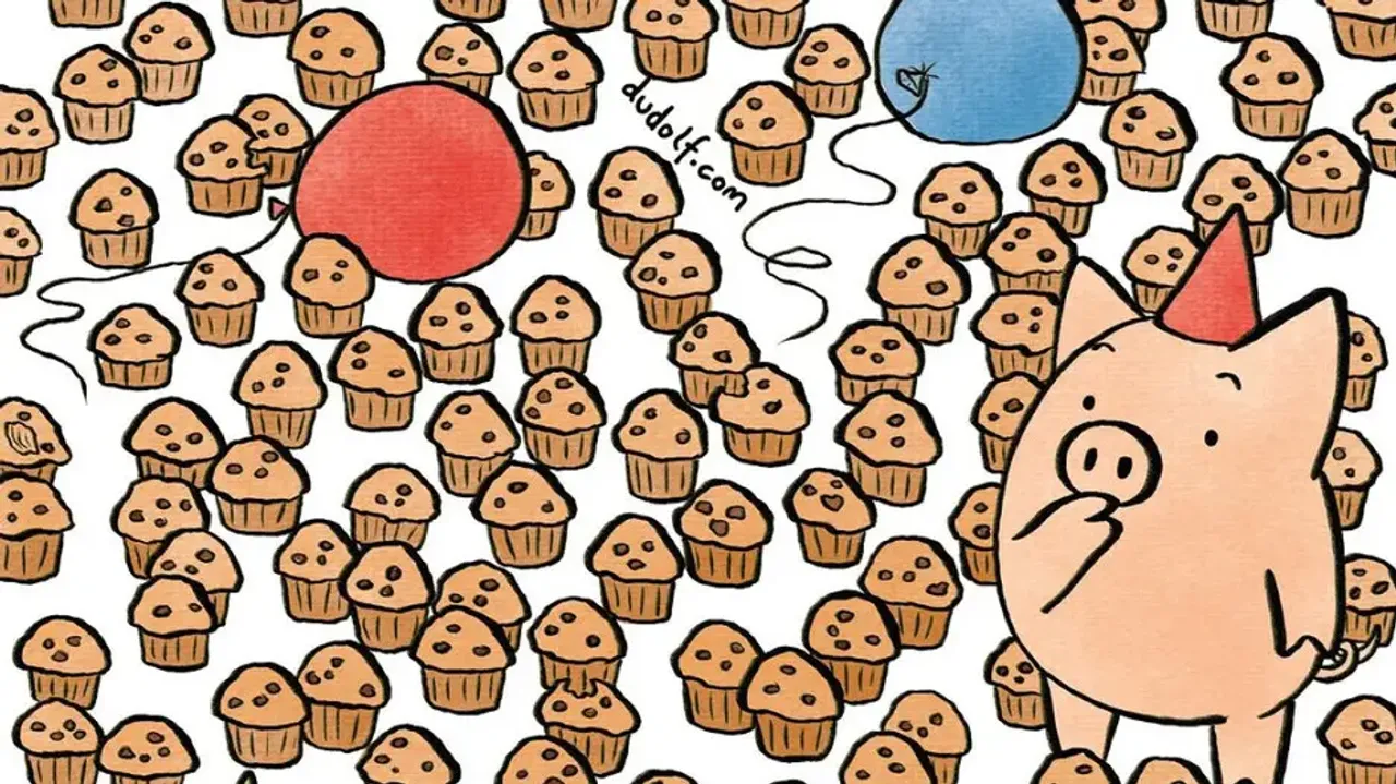 Can You find 7 ‘taste-tested’ muffins in 11 secs?