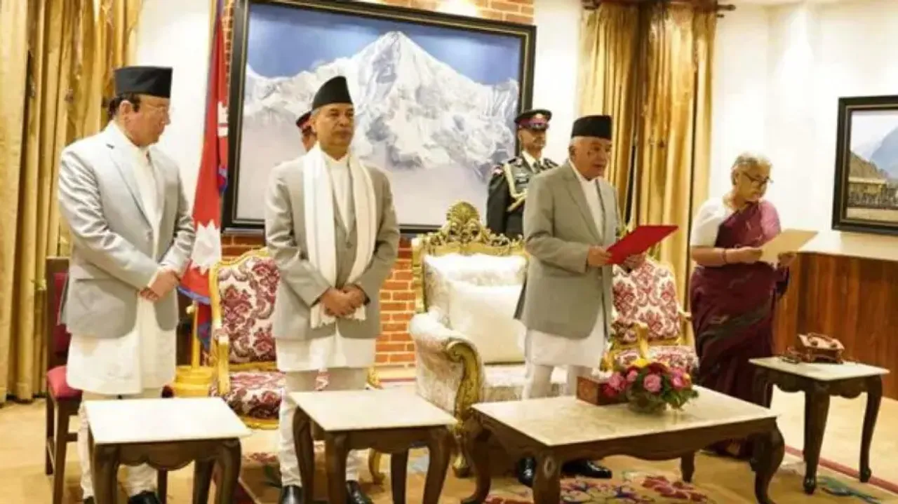  Sushila Karki takes oath as Nepal's first woman prime minister