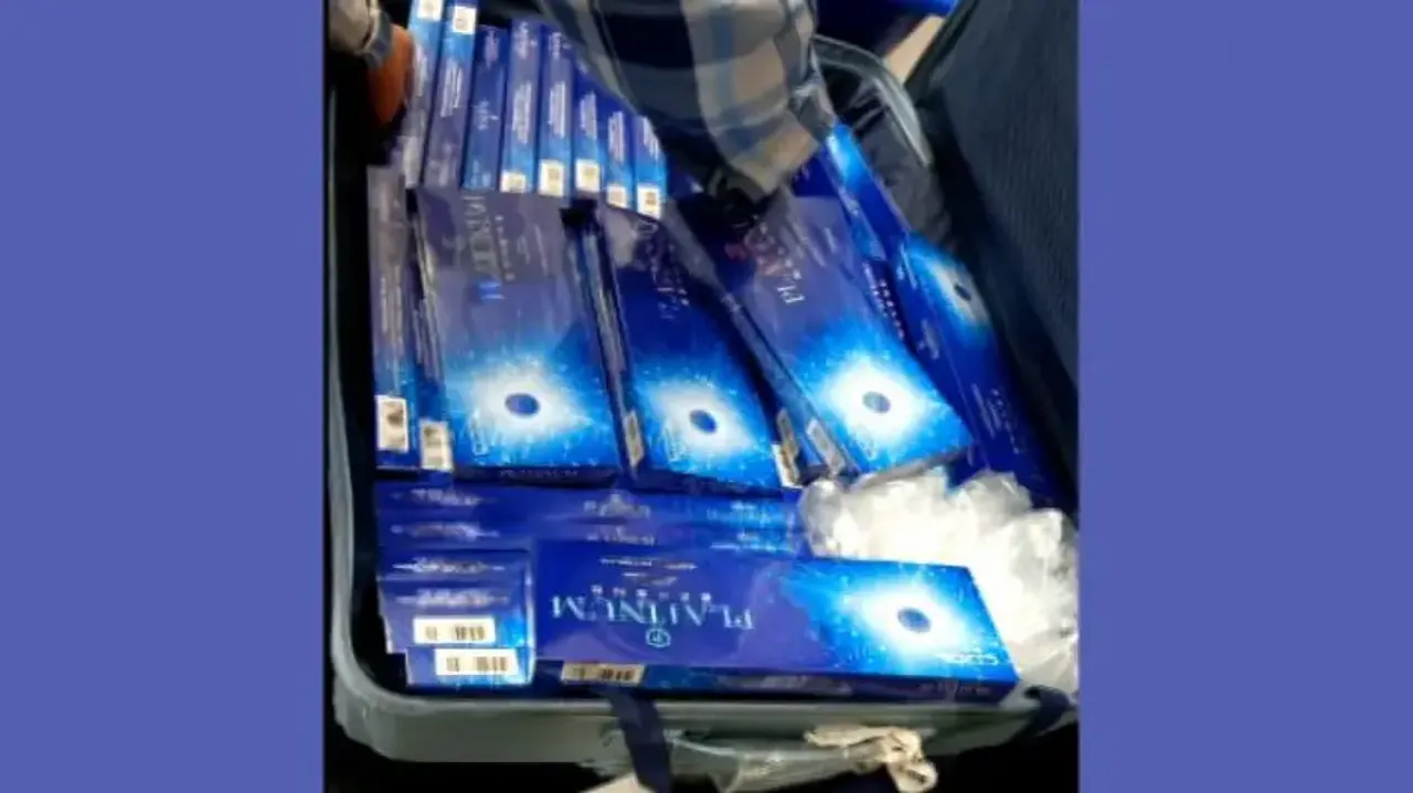 DRI seizes nearly 50,000 smuggled Cigarette sticks of Dubai origin in Bhubaneswar