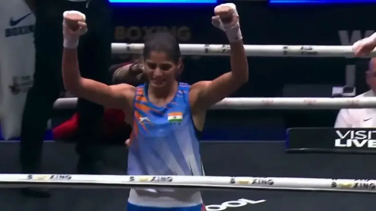 Golden punch: Jaismine Lamboria crowned world champion; Nupur bags silver, Pooja bronze