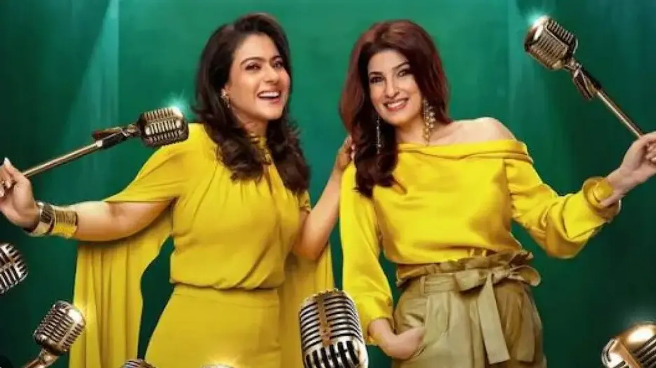 Kajol and Twinkle Khanna 