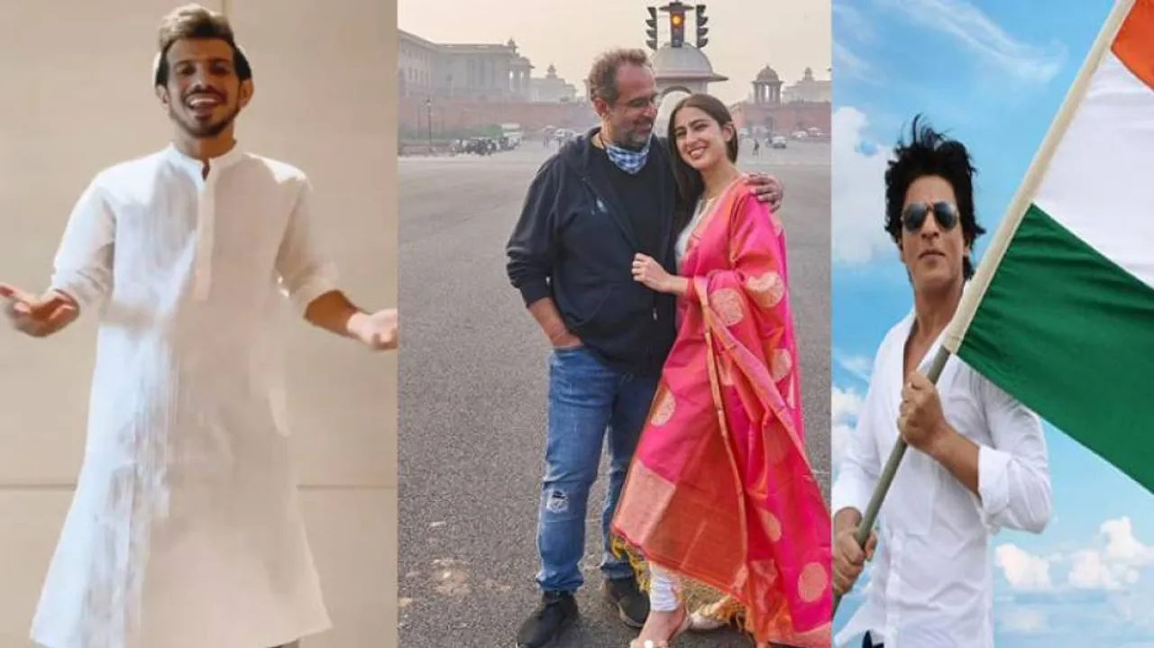 Watch How Indian Cricketers, Bollywood and South Stars Are Celebrating Republic Day