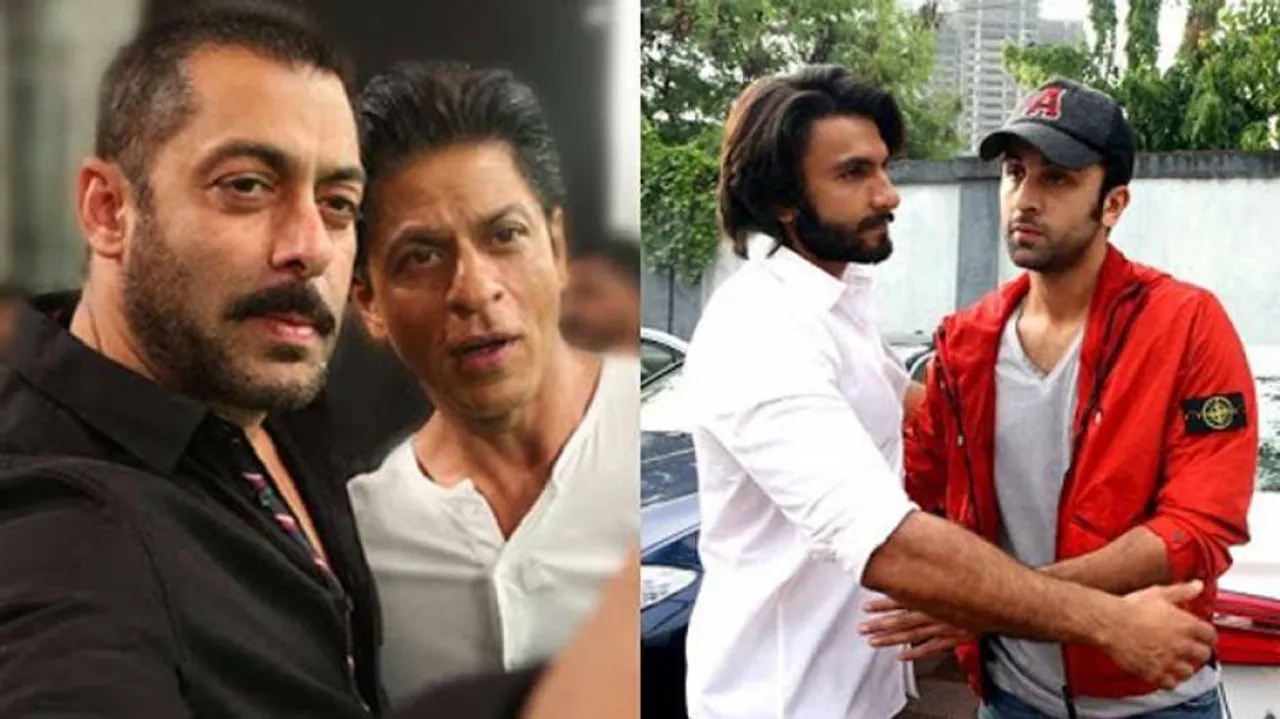 Shah Rukh, Salman, Ranveer & Ranbir - The Big Four Back At Work
