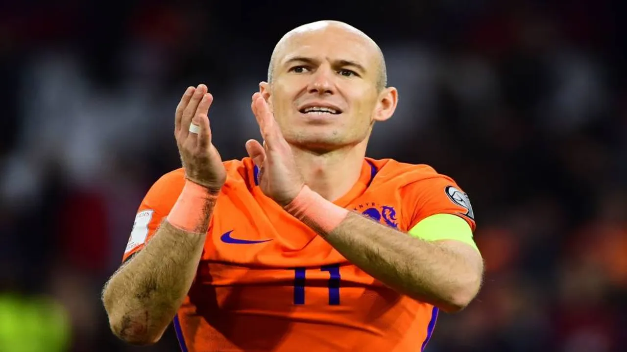 Robben announces retirement from Dutch national team