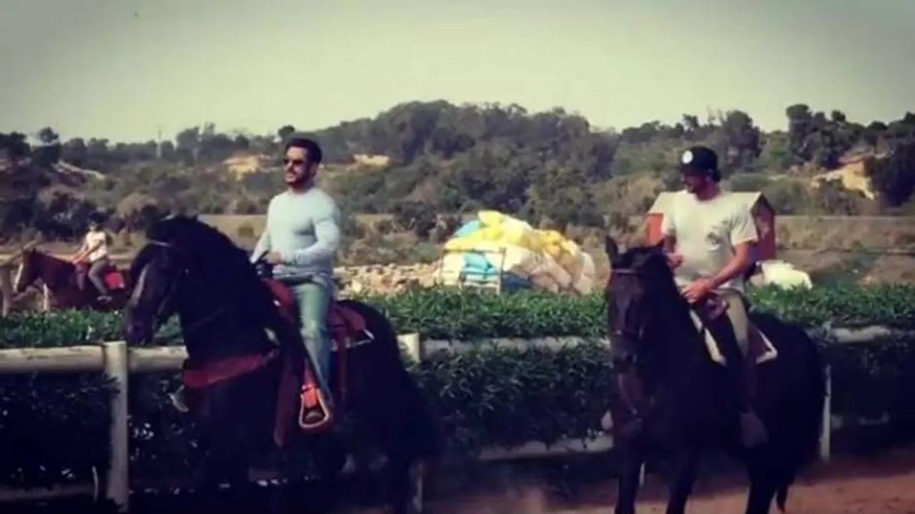 Salman Khan takes horse riding lessons for 'Tiger Zinda Hai'