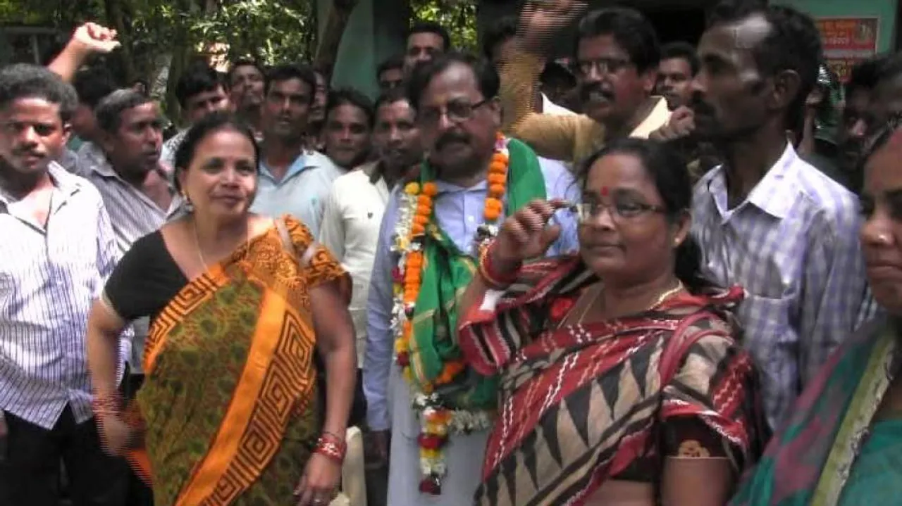 BJD MLA shown black flag in his own constituency