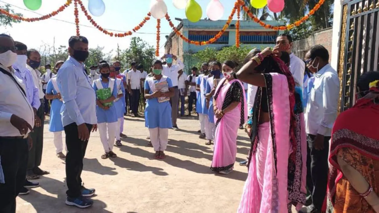In Pics: Reopening Of Schools Across Odisha