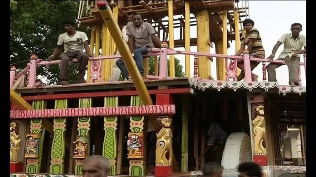Pulling of Rukuna Rath to begin at 4 pm