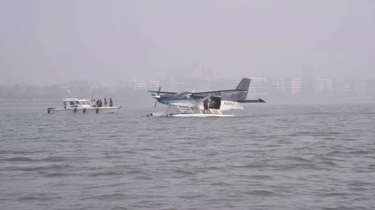 SpiceJet conducts seaplane trials in Mumbai