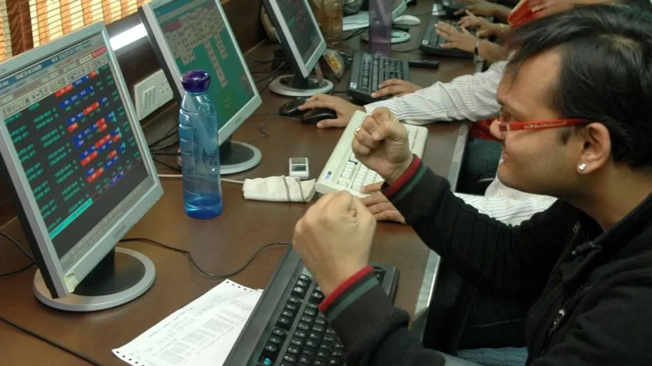 Sensex hits life-time high of 34,175