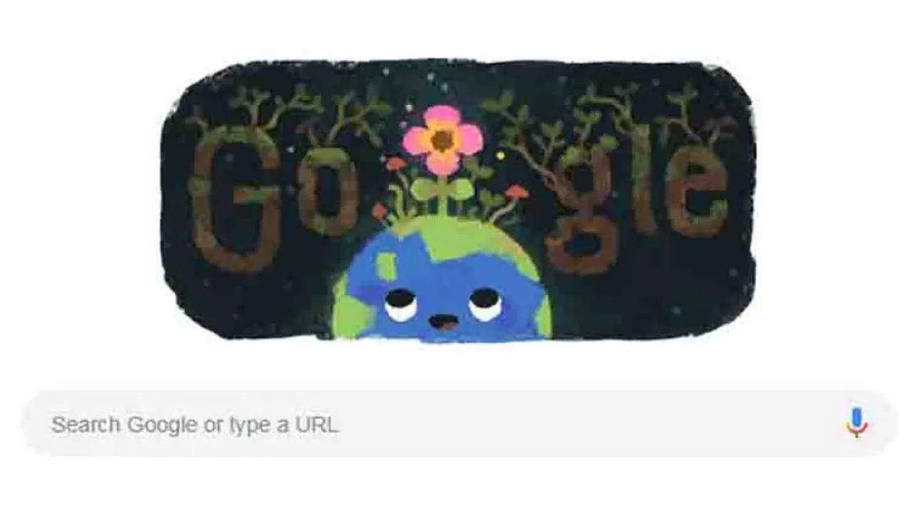 Google Doodle marks the beginning of spring