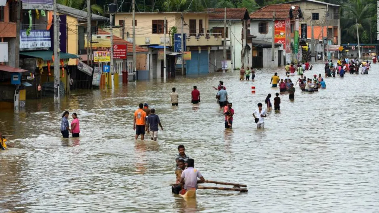 Over 8,000 affected by Sri Lanka flash floods