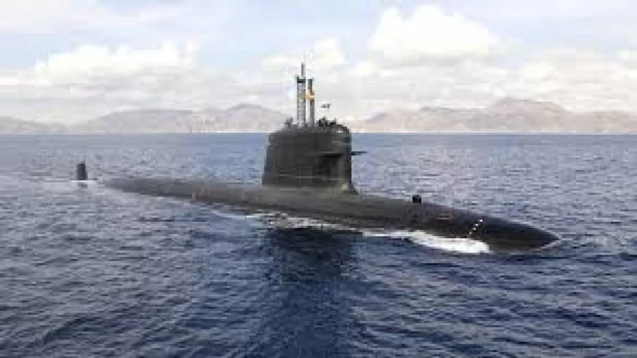 First Scorpene submarine delivered to Indian Navy