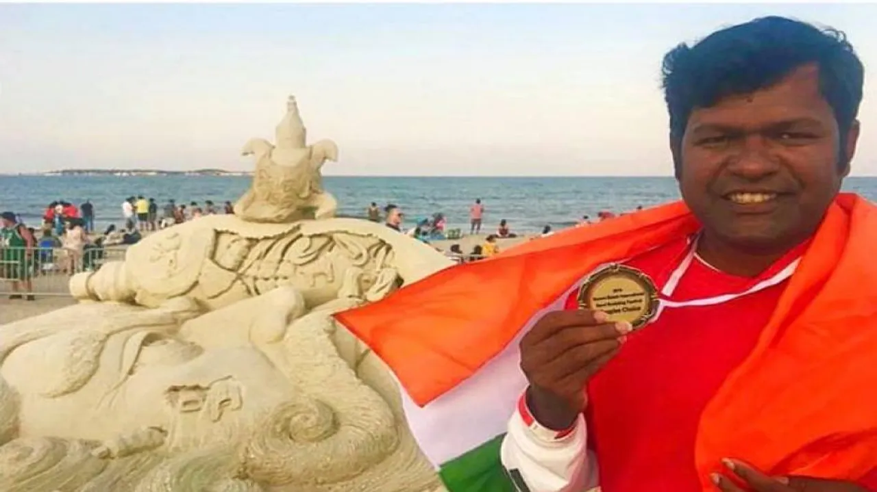 Sudarsan Pattnaik Wins People's Choice Award In US