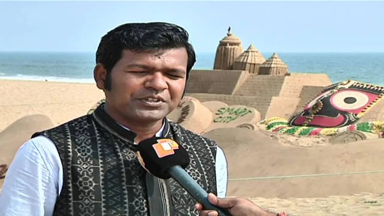 Sudarshan Patnaik is brand ambassador for International Sand