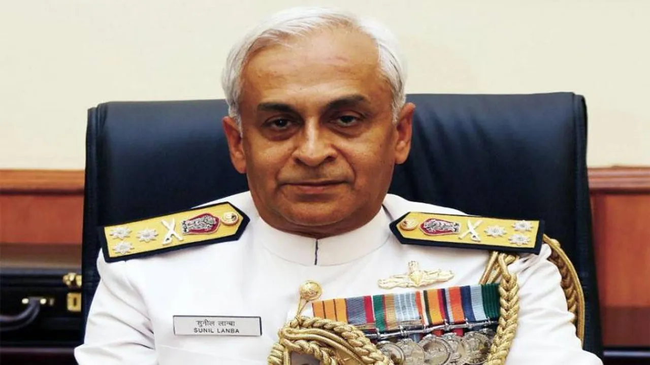 Sunil Lanba takes over as Indian Navy chief