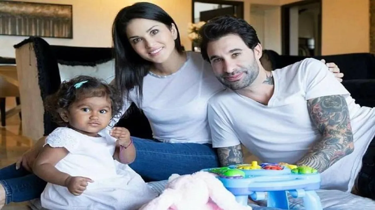Sunny Leone celebrates second birthday of adopted daughter