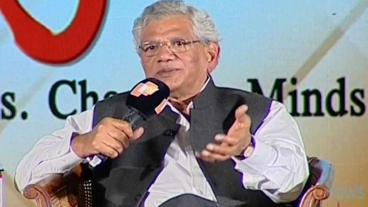 Trump's visit to India worrisome : CPI (M) Gen Secy Sitaram Yechuri