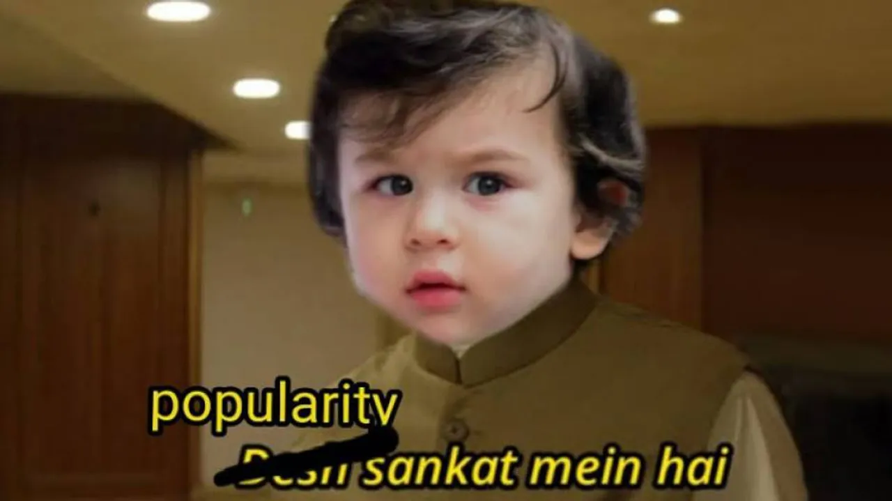 Taimur Becomes A Big Brother: Netizens Start Flooding Hilarious Memes