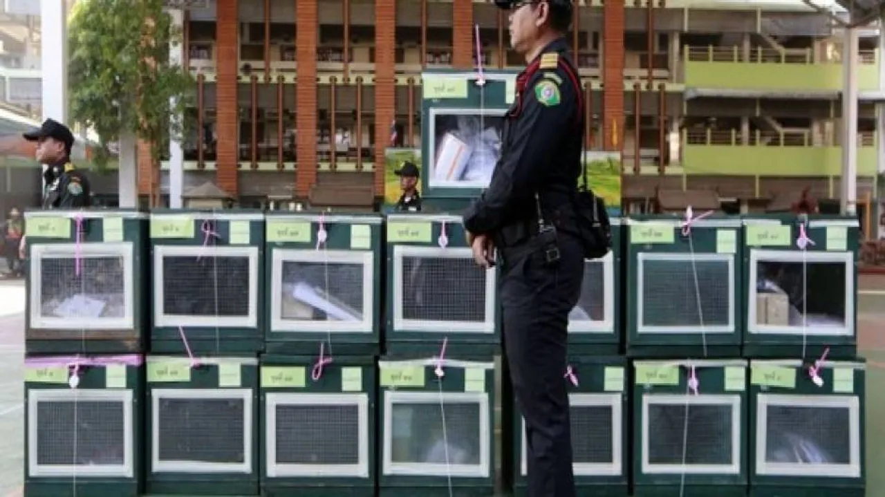 Thailand to hold poll re-runs in April
