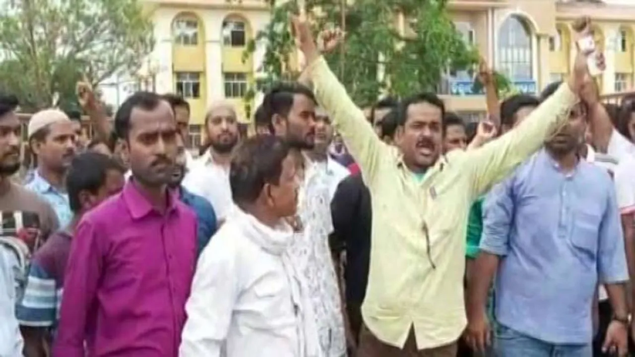 Traders in Bhadrak protest eviction