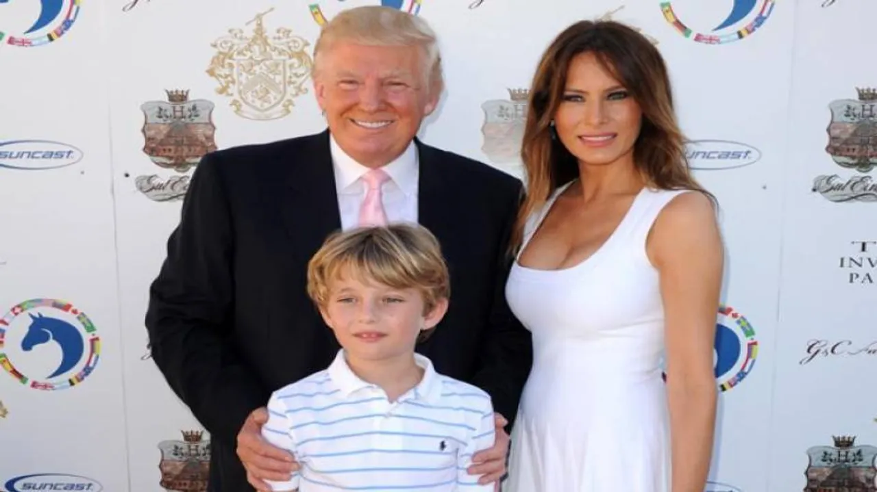 Melania Trump, son Barron moves into White House