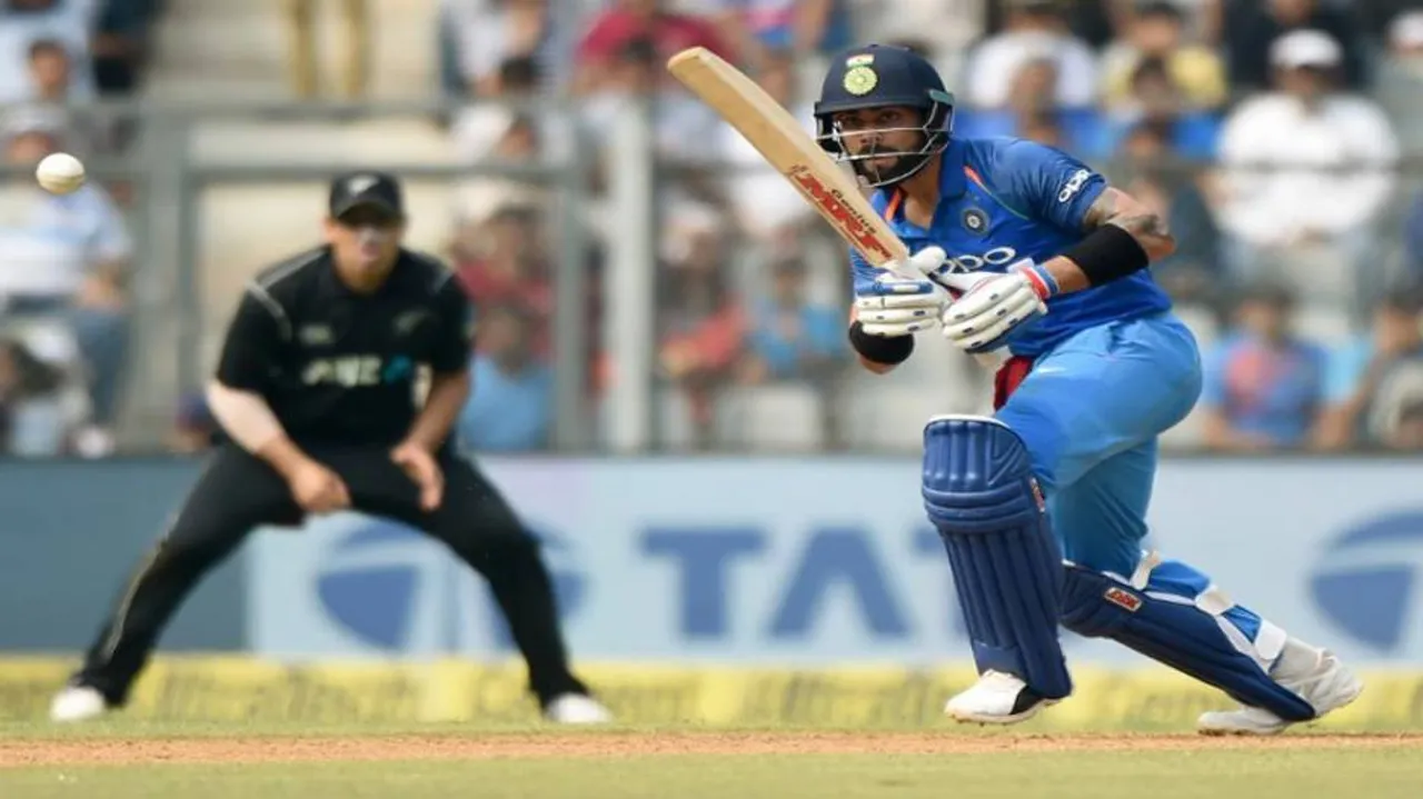Kohli's ton helps India reach 280/8 in first ODI