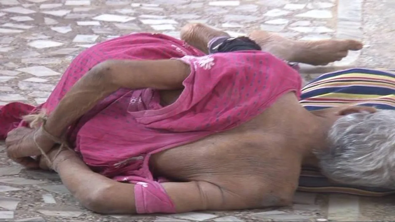 85-year-old woman with hands, legs tied for 5 years rescued
