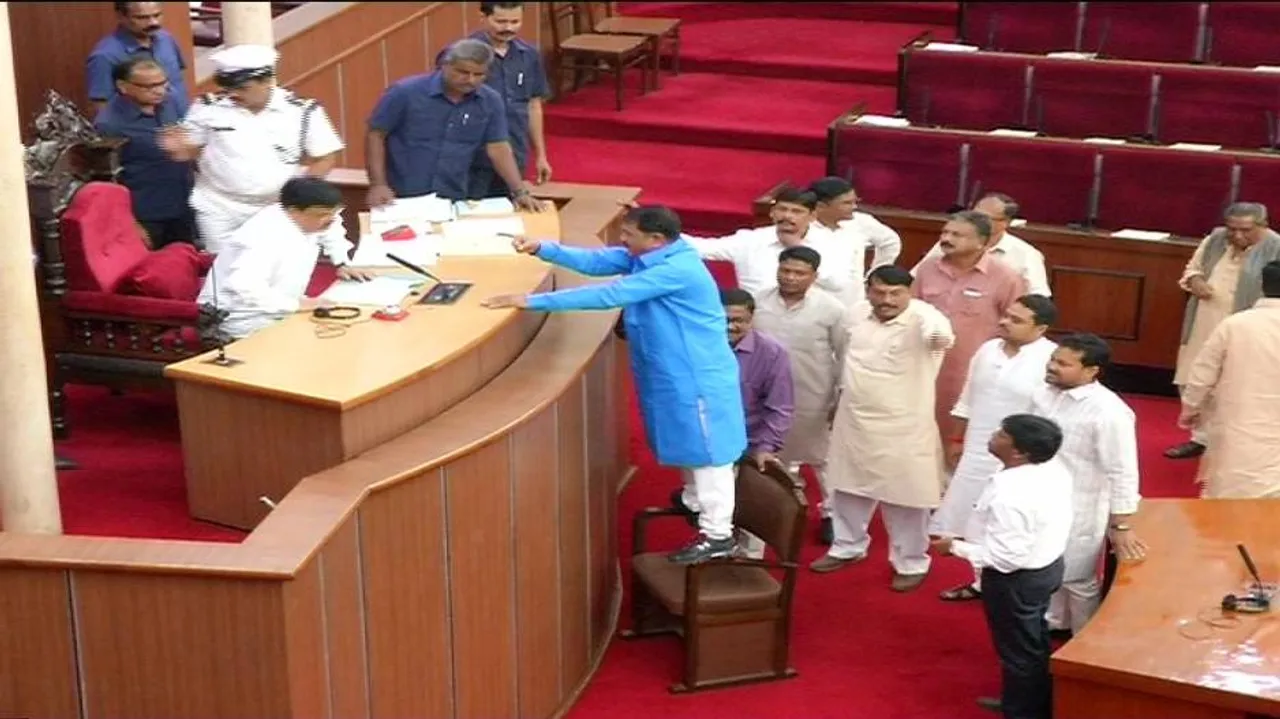 Assembly stalled over police disregard to women at CM rally