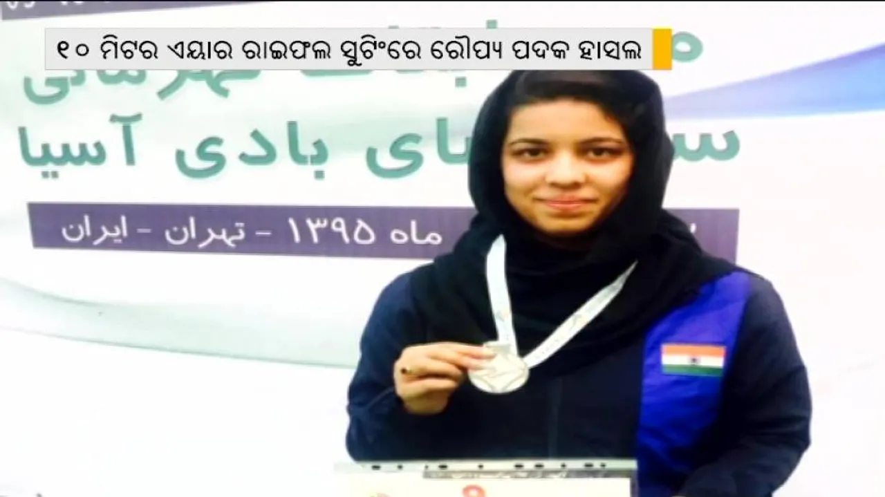 Odia shooter Shriyanka bags silver at Asian Airgun Championship