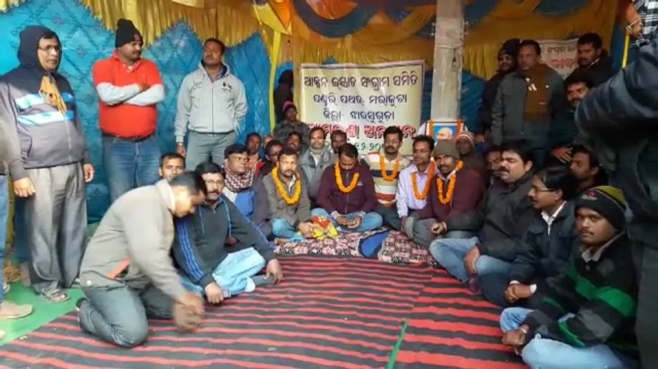 Action Ispat workers observe 12-hr Jharsuguda bandh