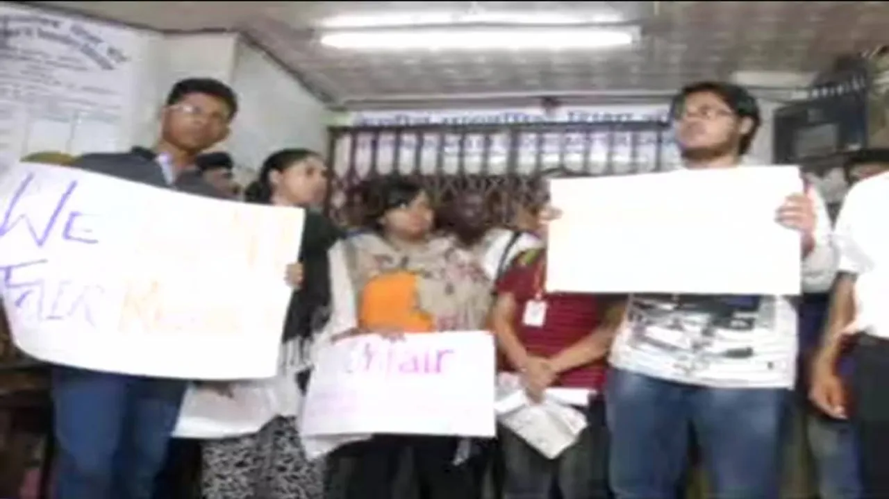 CBSE Class 12th results: Students, parents gherao CBSE office