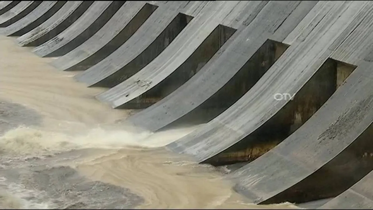 Hirakud releases season’s first flood water, no flood threat in downstream