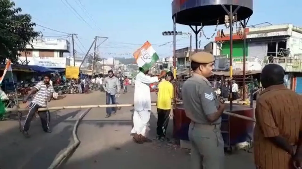 Congress blocks NH, demands NAC status for Borigumma