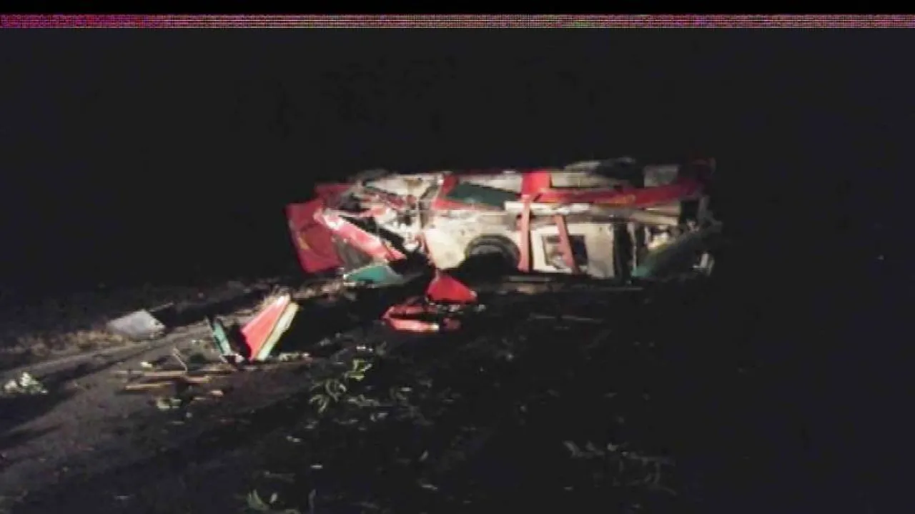 Fire tender overturns, driver killed