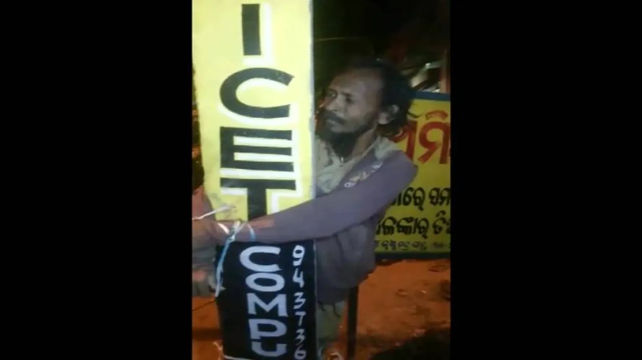 Mentally disabled man tied to electric pole, beaten up in public