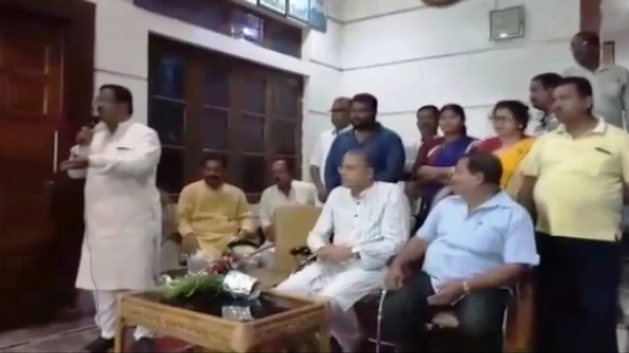 Jay Panda keeps everyone guessing, meets BJP leader in Cuttack