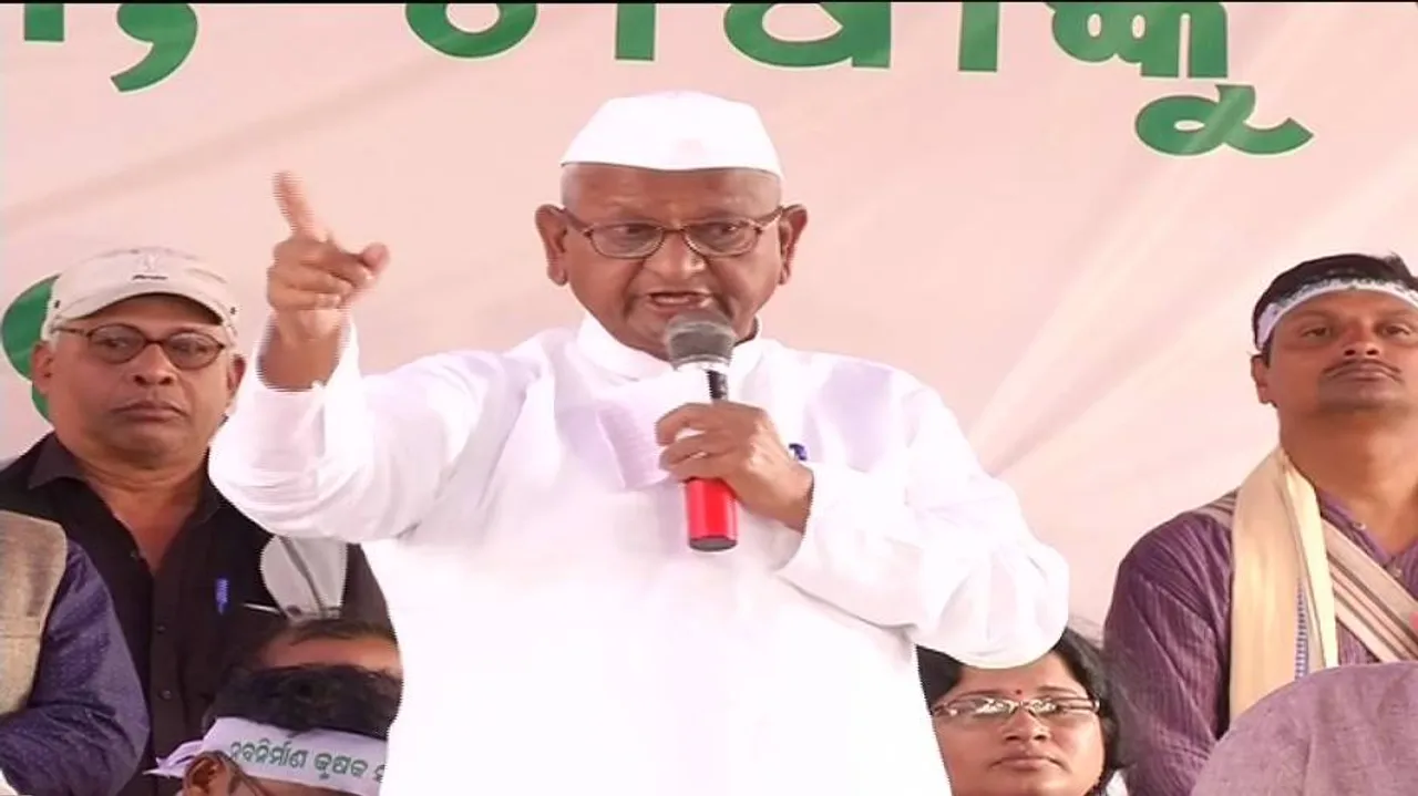 Fight for farmers akin to second freedom struggle: Anna Hazare