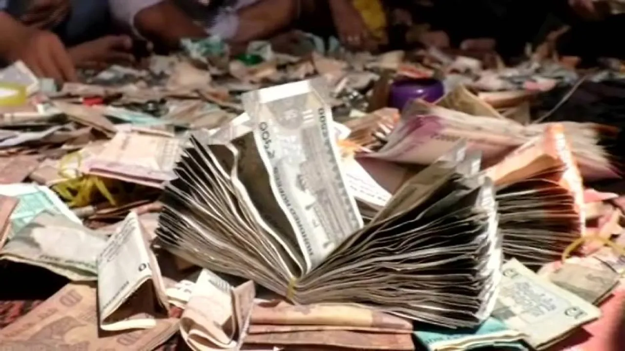 Demonetization: Scrapped currency notes in donation box of Kakatpur temple