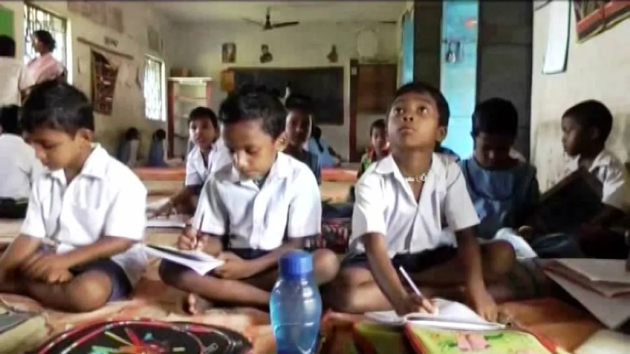 Students studying 