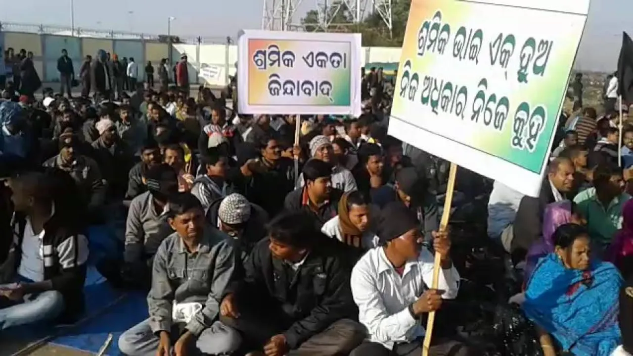 Paradip Oil Refinery workers launch indefinite stir