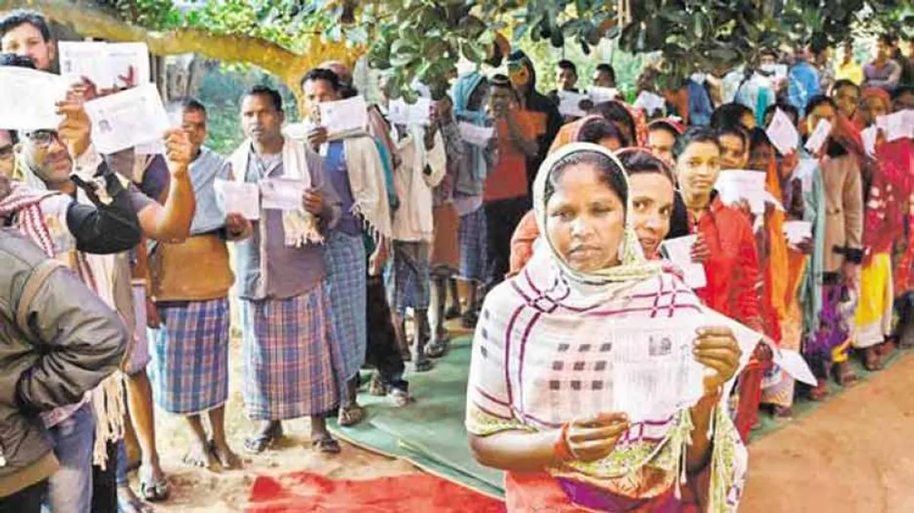 56% voter turnout in Chhattisgarh's Bastar LS seat