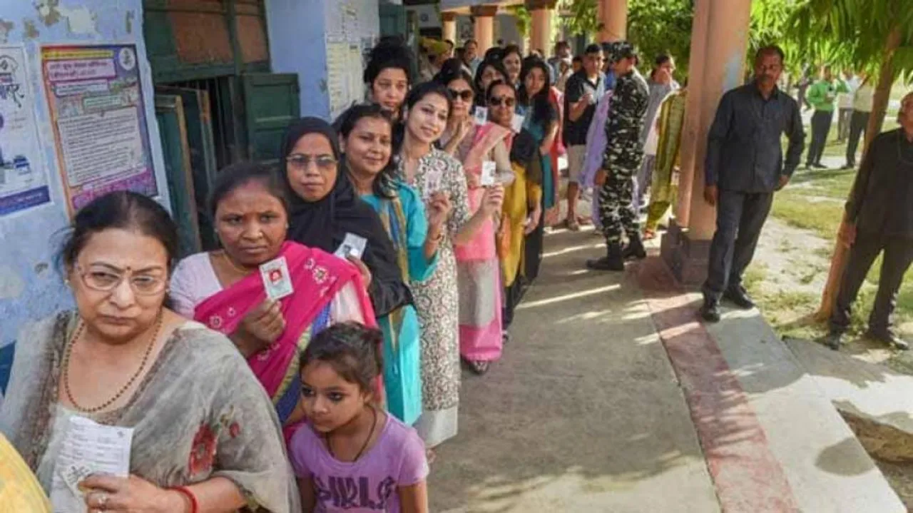 13.41 per cent polling till 9 am in 9 LS seats in Bengal