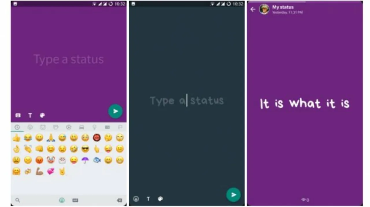 WhatsApp adds colourful status feature in latest update